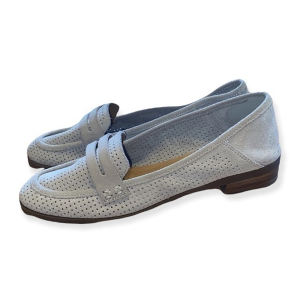 Lucky brand slip on shoes light tan suede 6 1/2